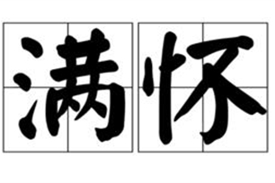 满怀