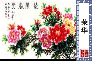 荣华的意思、造句、近义词