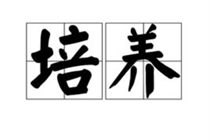 培养