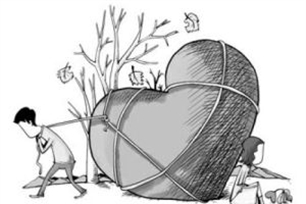 分手的意思、造句、反义词