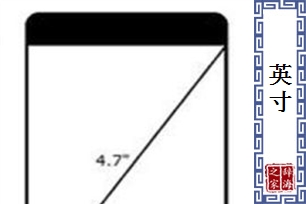 英寸