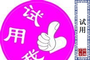 试用