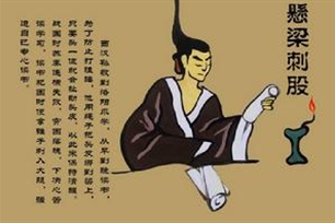 悬梁刺股的意思、造句、近义词