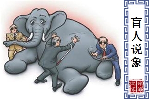 盲人说象