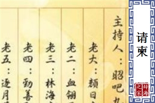 请柬的意思、造句、近义词