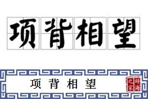 项背相望的意思、造句、近义词