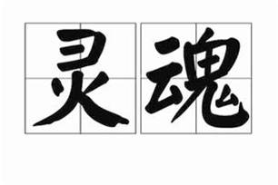 灵魂的意思、造句、近义词