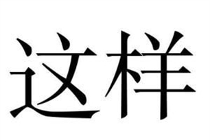 这样的意思、造句、反义词