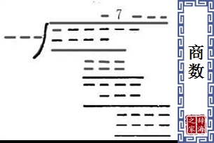 商数
