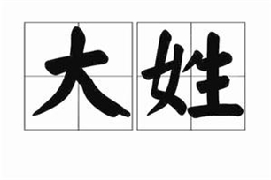 大姓
