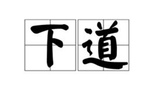 下道