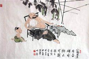 纳凉的意思、造句、近义词