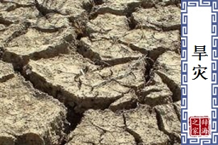 旱灾的意思、造句、反义词