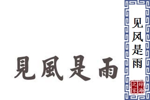 见风是雨