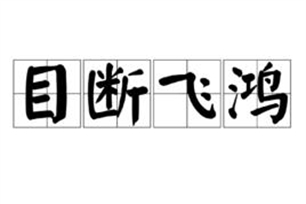 目断飞鸿