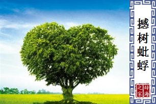 撼树蚍蜉