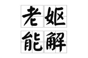 老妪能解