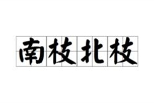 南枝北枝