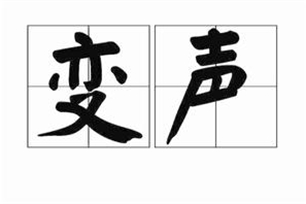 变声